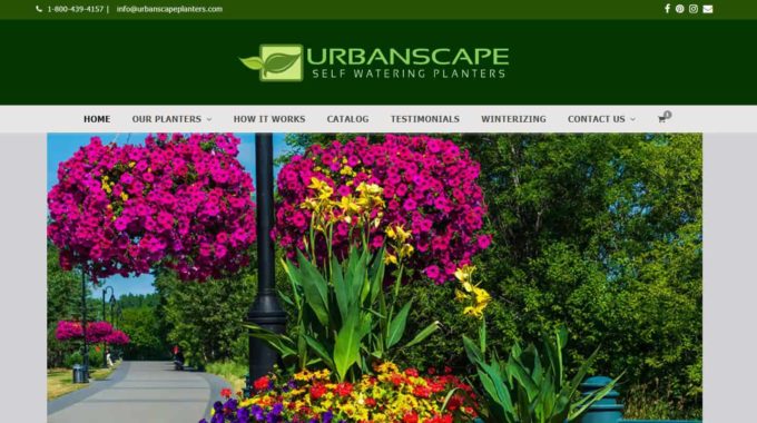 Urbanscape Self-Watering Planters